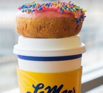 LaMar’s: Free Coffee & Donut for Dad’s on June 16