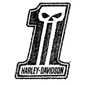 Harley-Davidson sticker