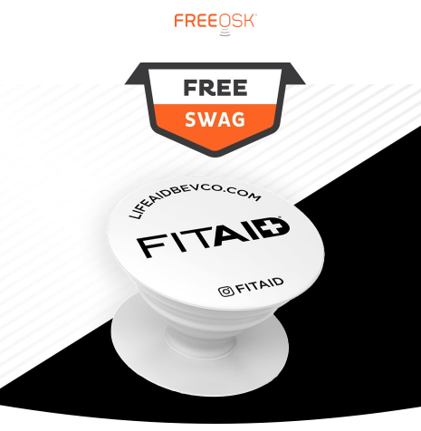 Free FITAID Popsocket at Walmart Freeosk – Jan 17-23
