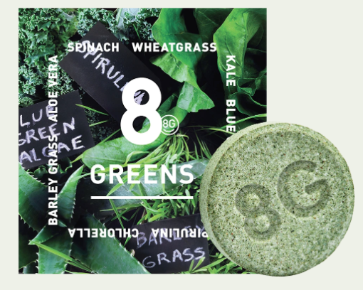 Free 8 Greens Effervescent Tablet