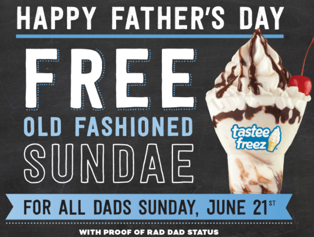 Wienerschnitzel: Free Old Fashioned Sundae for Dad – Father’s Day