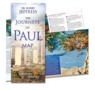 Free Journeys of Paul Map