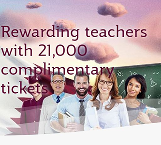 Free Qatar Airline Ticket for Teachers
