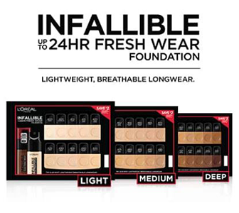 Free L’Oreal Infallible Foundation