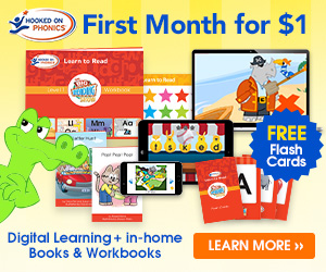 $1 FREE Trial of Hooked on Phonics
