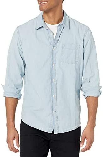 GAP Men's Long Sleeve Chambray only $34.74