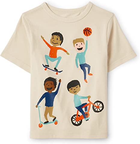 The Children’s Place Baby Toddler Boys Graphic T-Shirt for $2.99!