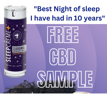 Get Your Free CBD Sleep Cream Sample