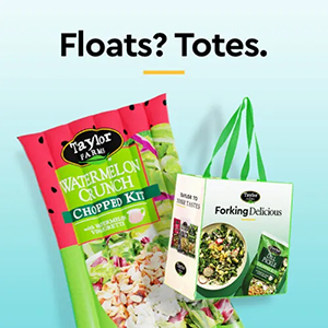 Win with Taylor Farms Reusable Tote Bags Sweepstakes