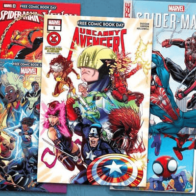 FREE Marvel Digital Comic Books 4-Pack