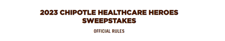 Join the Chipotle Healthcare Heroes Competition: Win a Burrito Package for You and Your Colleagues!