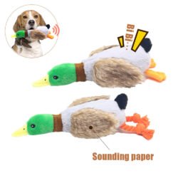 Cute Plush Duck Sound Pet Toy