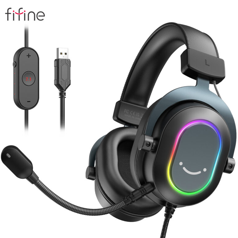 Fifine Dynamic RGB Gaming Headset – Exclusive AliExpress Offer