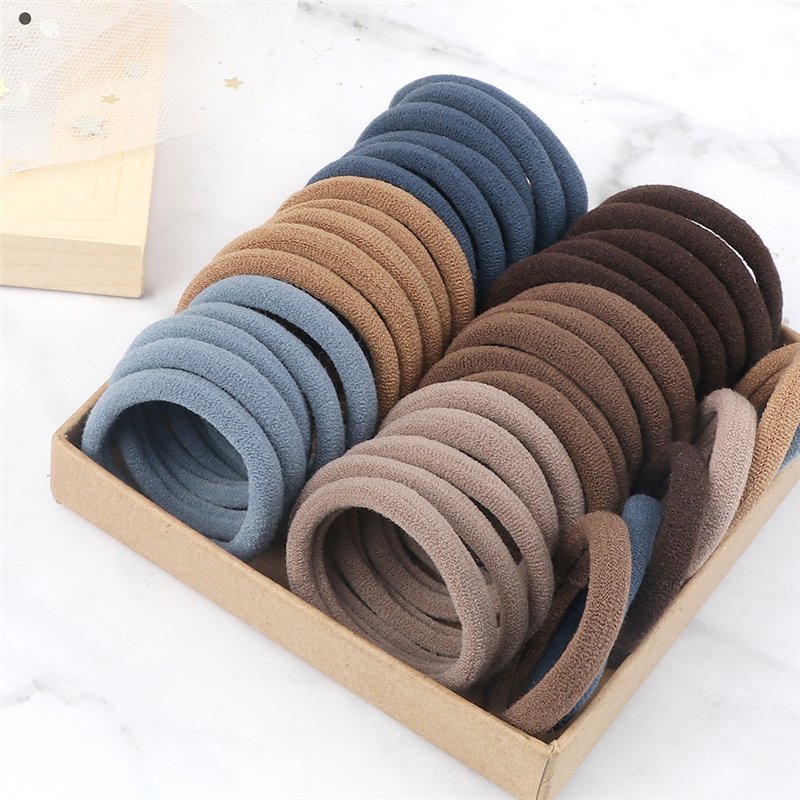 50PCS/Set Women Girls Basic Hair Bands