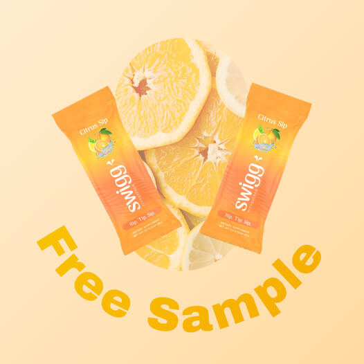 Free Sample of Swigg Citrus Sip Packet