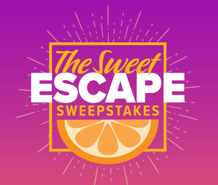 Enter The Sweet Escape Sweepstakes