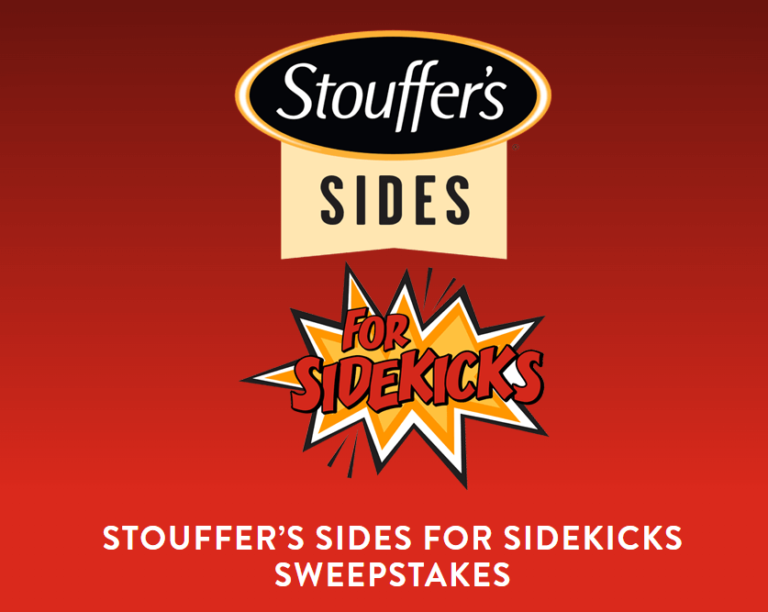Stouffer’s sides for sidekicks sweepstakes