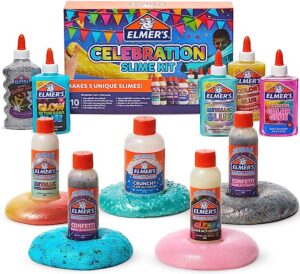 Elmer’s Celebration Slime Kit discounted on Amazon