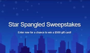 Enter the Star Spangled Sweepstakes