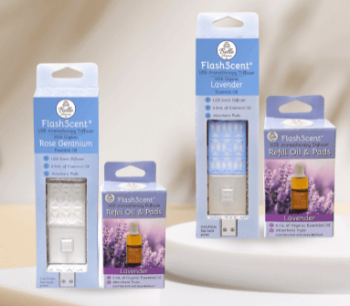 Belle Aroma FlashScent USB Aromatherapy Bundle