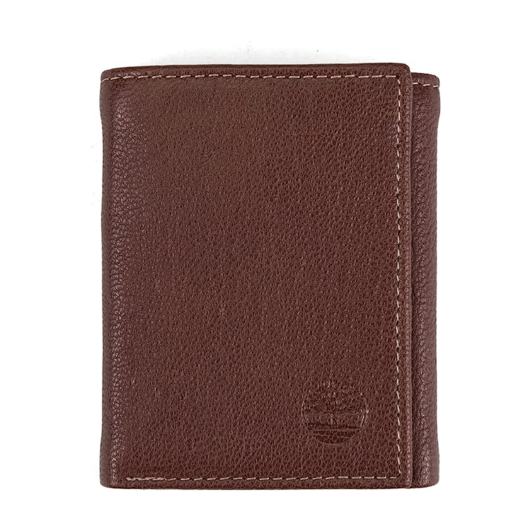 Timberland Men’s Leather Trifold Wallet at $13.93