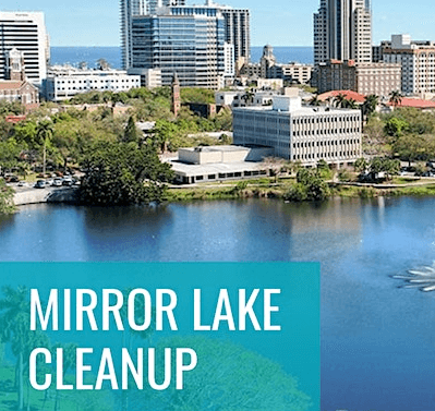 Mirror Lake Cleanup