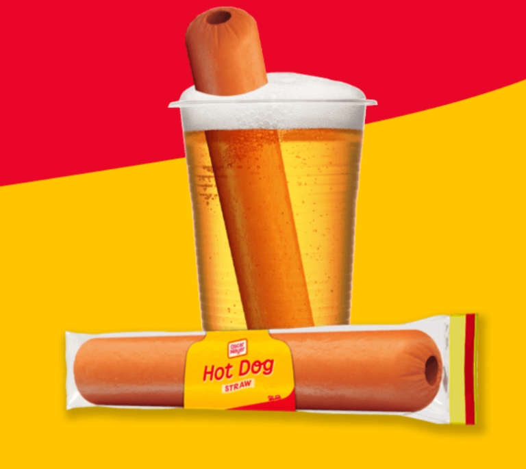 Free Oscar Mayer Hot Dog Straws