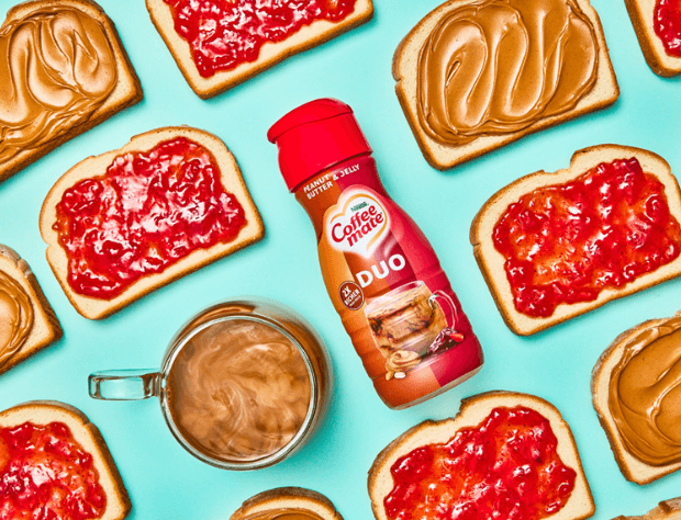 COFFEE MATE Peanut Butter & Jelly Flavored Duo Creamer Sweepstakes