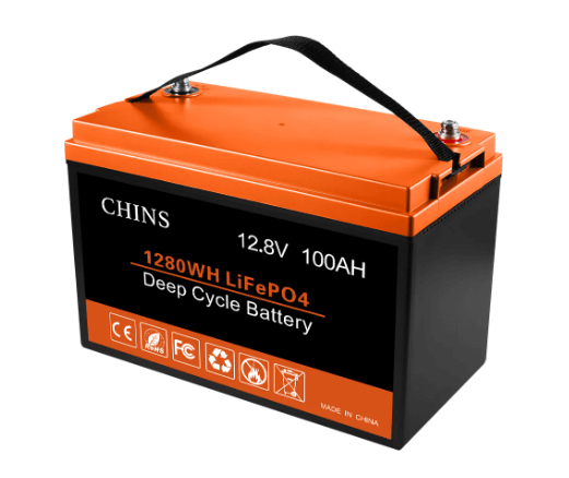 CHINS 12V 100AH LiFePO4 Lithium Iron Battery $259.99