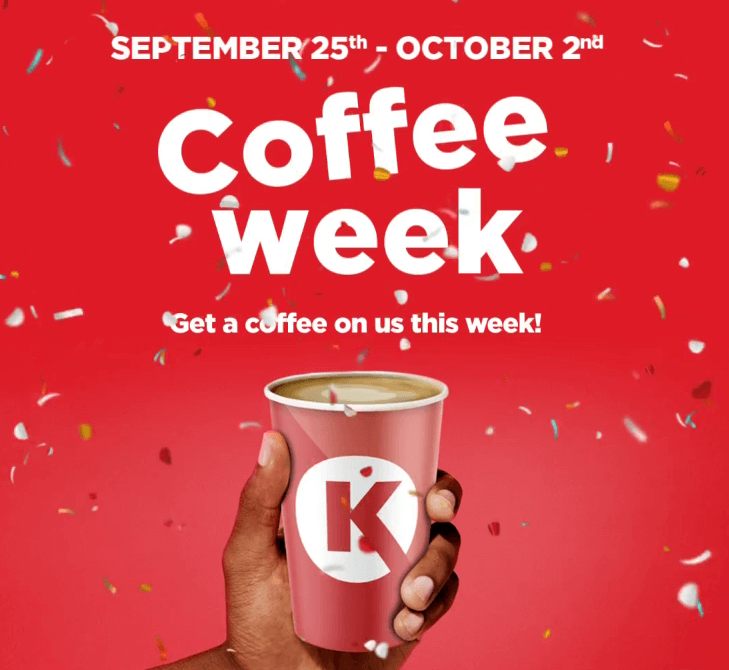 Circle K Free coffee