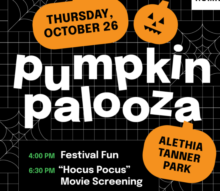 PumpkinPalooza Returns to Alethia Tanner Park