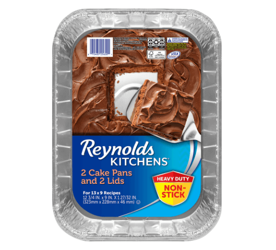 Reynolds Kitchens Aluminum Pans with Lids $5.48 at Walmart