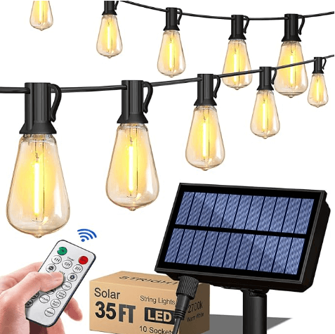 Stright 35FT Solar String Lights $8.49 – Amazon deal