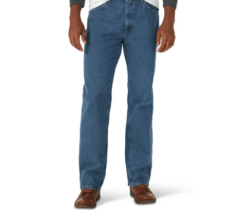 Wrangler Men’s and Big Men’s Regular Fit Jeans $13.00