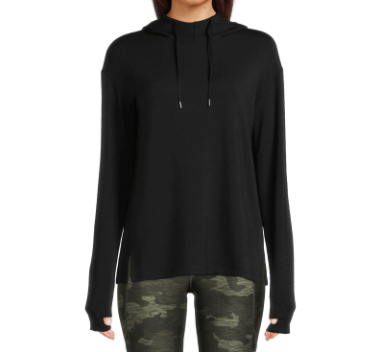 Athletic Works Women’s French Terry Mock Neck Hoodie $10.00