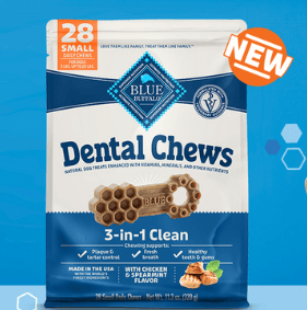 Possible Free Blue Buffalo Dental Chews Chatterbox Kit