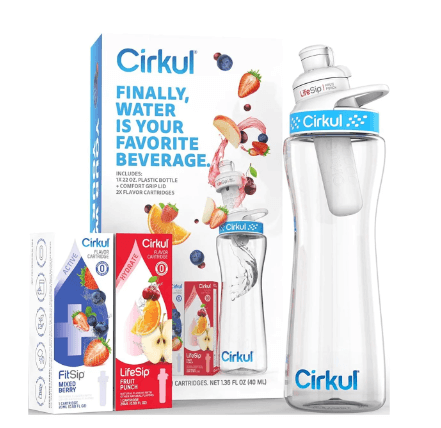 Cirkul 22oz Water Bottle Starter Kit – $15 Walmart Deal
