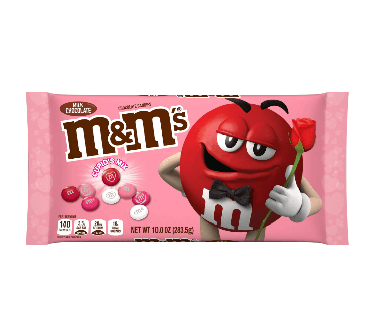 M&M’s Valentines Day Milk Chocolate Candy Priced at $3.96