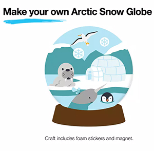 JCPenney: Craft A Free Arctic Snowglobe – Jan 13th