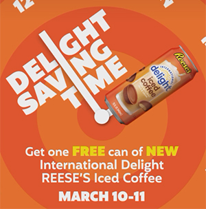 Free REESE’S Iced Coffee – March 10-11