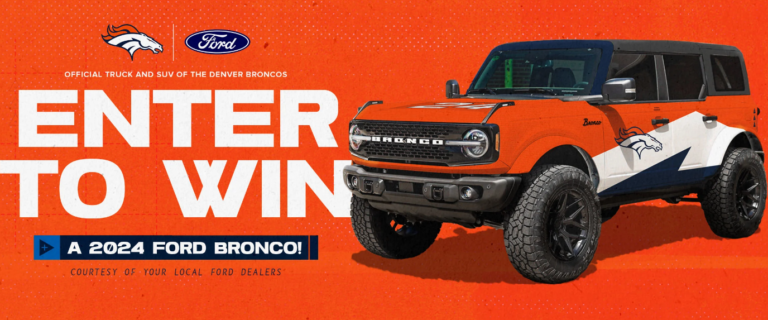 Win a 2024 Ford Bronco