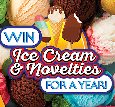 Win Ice Cream for a Year