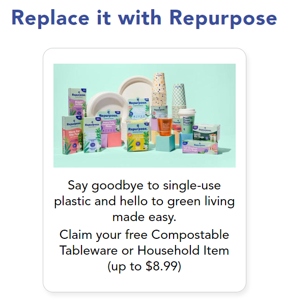 Free Repurpose Compostable Item (In-Store)