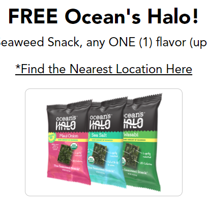 Free Trayless Seaweed Snack