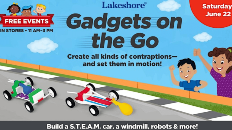 FREE Kids Gadgets on the Go Event at Lakeshore Learning