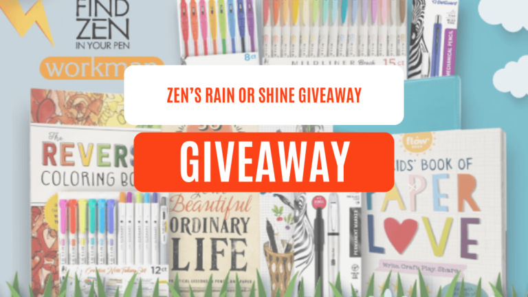 Zen’s Rain or Shine Giveaway