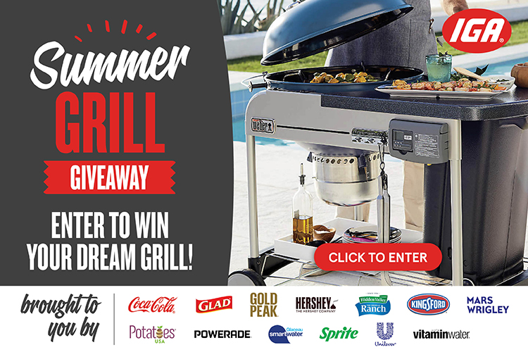 Win a $1K Dream Grill from IGA