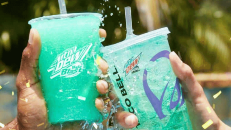 FREE MTN DEW Baja Blast or Baja Blast Freeze at Taco Bell Today