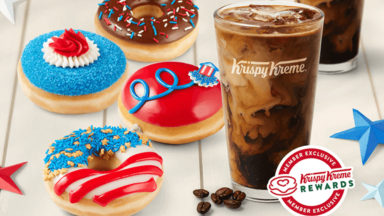 Free Surprise Donuts and Iced Coffee at Krispy Kreme in July
