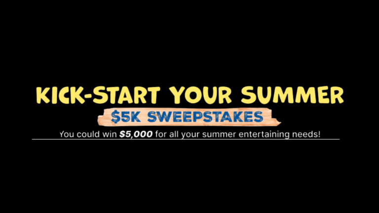 Kick Start Your Summer $5K Sweepstakes